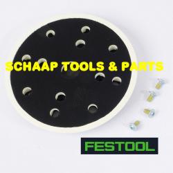 Steunschijf 125 mm met klithechting ES125 ETS125 standaard  | 492280